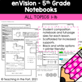 enVision Student Notebooks 5th Grade - ALL TOPICS Bundle