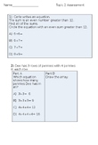 enVisions Grade 2 Topic 2 Revised Math Test