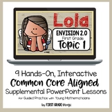 enVisions Math 1st Grade Topic 1: Hands-On Lessons for Add