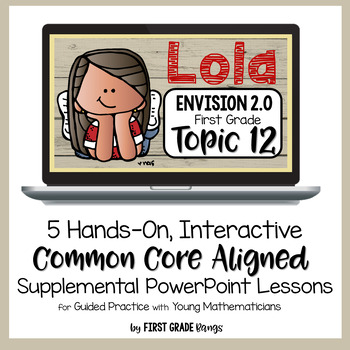 Preview of enVisions Math 1st Grade Topic 12: Hands-On Lessons about Measurement