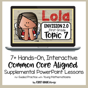 Preview of enVisions Math 1st Grade Topic 7: Hands-On Lessons about Numbers to 120