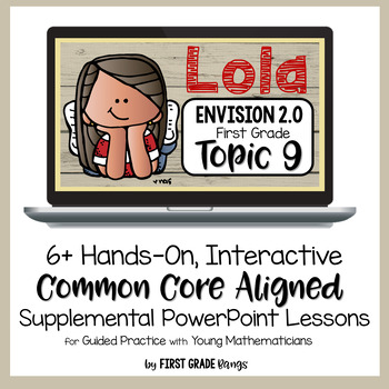 Preview of enVisions Math 1st Grade Topic 9: Hands-On Lessons about Comparing Numbers