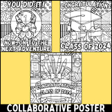 end of school year graduation Collaborative Poster bundle 