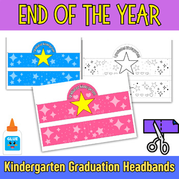 Preview of preschool graduation craft | graduation cap / Hat / Headband coloring page