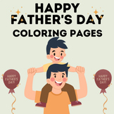end of the year activities | Father day coloring pages