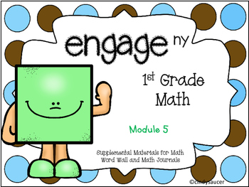 Preview of Engage NY, 1st Grade Math, Module 5, I Can Statements and Much More