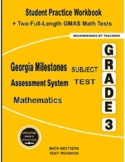Georgia Milestones Assessment System Subject Test Mathematics Grade 3 +Two Tests