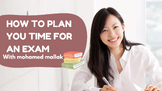 exam praparation time plan very easy to facilite your work