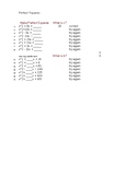 excel practice complete the square and factoring quadratics