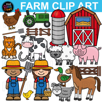 Preview of farm clip art