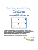 feelings toolbox - if/then language for ESL/ELL/Newcomers