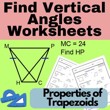 Preview of finding the interior angles and lengths of sides for different trapezoids