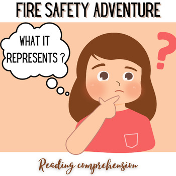 Preview of fire safety reading comprehension-fall-october-activities