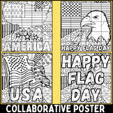 flag day | American Flag | 4th July Collaborative Poster b