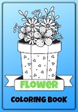 flower coloring book
