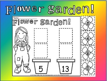 flower garden addtion by Silviya V Murphy | Teachers Pay Teachers