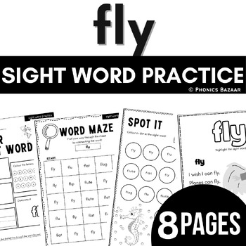 Sight Words - Fly Swatting Sight Words- Dolch Sight Words