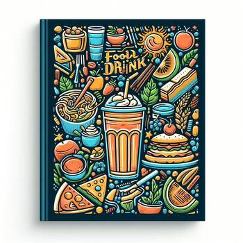 Preview of food drink coloring pages