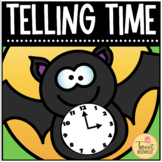 Halloween Telling Time To The Hour and Half Hour Printables