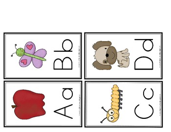 Preview of {free} Alphabet Flash Cards