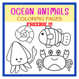 free download Coloring pages : Ocean animals