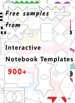 Free Samples From Interactive Notebook Templates 1400 Tpt