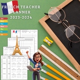 french Teacher Planner 2023-2024