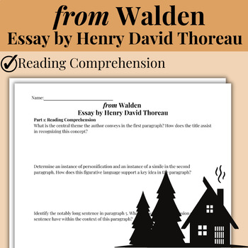 thoreau walden essay