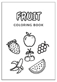 fruit coloring kids