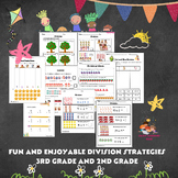 fun and enjoyable division strategies 3rd grade and 2nd grade
