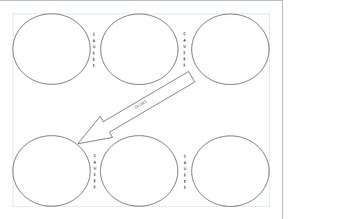 Preview of graphic organizer for cause & effect