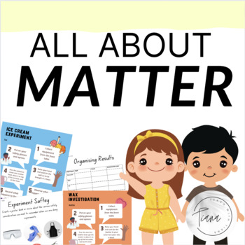 Preview of hands on scientific experiments, investigation & lesson plans states of matter
