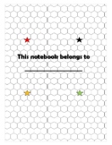 hexagonal graph paper notebook hexagon: Organic Chemistry 