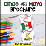 history of Cinco de Mayo brochure Social Studies Battle of Puebla