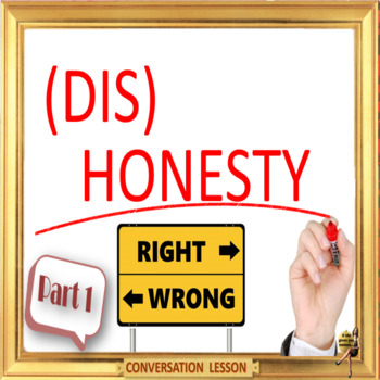 Preview of Honesty in marketing - an ESL  adult conversation business lesson in PPT format