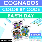 Cognates Color by Code | Cognados Colorea por Código | Bil