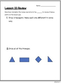 i-Ready 1st Grade Math Reviews Unit 6 Lessons 33-35