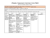 i-Ready Classroom Math Common Core 2nd Grade Lesson Plans 