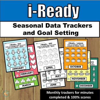 Preview of i-Ready Data Tracking and goal setting