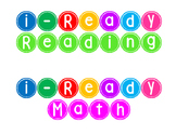 i-Ready Data Wall Titles Reading and Math