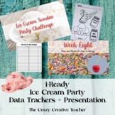 i-Ready Reading/Math Ice Cream Challenge - Editable Presen