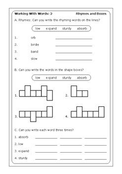 i Ready Vocabulary Grade 1 worksheets by Peter D | TpT