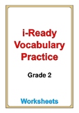 i Ready Vocabulary Grade 2 worksheets
