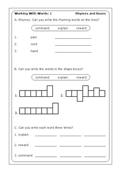 I Ready Vocabulary Kindergarten Worksheets By Peter D Tpt