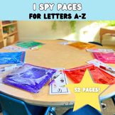 I spy letters pages | Sensory Bag | Letter Of The Week Act