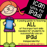 iCan with my iPad - A Pacing Guide to Teaching iPad Skills