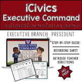 iCivics Executive Command Digital Simulation Game | Execut