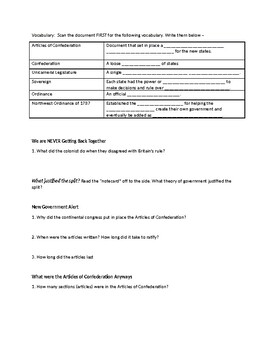 Icivics Trying Self Government Worksheet Answers - A ...