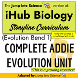 iHub Biology NGSS COMPLETE ADDIE Evolution Unit - Growing Bundle