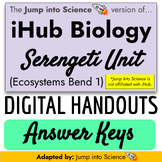 iHub Biology NGSS Storyline Serengeti Bend - Handout ANSWER KEYS